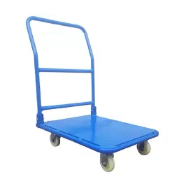 Akura 3 Ft x 2 Ft (914 x 609 mm) Blue Mild Steel Foldable Platform Trolley, 96FPTBLUS001-28