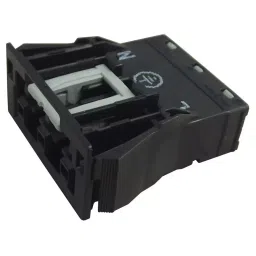 Wago CONNECTOR, RECTNGLR, RCPT, 3POS, PANEL, 770-703-41