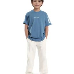 Rare Ones Boys Off White Cotton Trousers-image-41