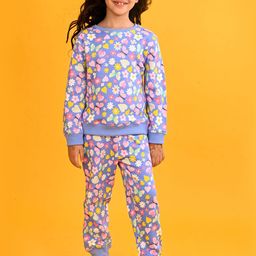 Anthrilo Girls Printed Sweatshirt With Joggers-picture-11