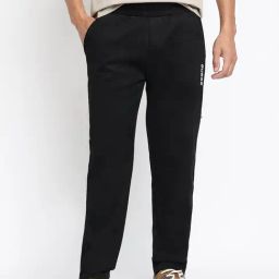 Guess Black Fashion Regular Fit Trackpants-image-82