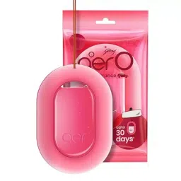 Godrej Aer O Hanging Car Air Freshener Rose Blossom 7.5 g for Odourless and Fragrant Drives-67