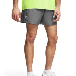 Under Armour Grey Loose Fit Sports Shorts-image-66