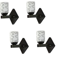 1ST TIME Black & White Solid Glass Traditional Cylinder Wall Lamps Wall Lamps-picture-16