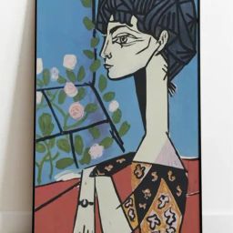 Indian Classic Art Multicolor Canvas Abstract Wall Art-image-47