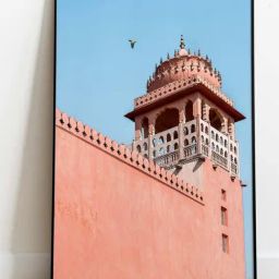 Indian Classic Art Multicolor Canvas Abstract Wall Art-36