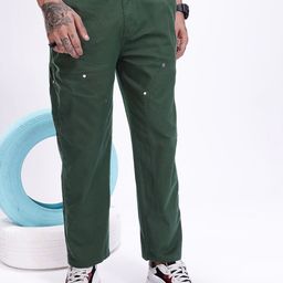 Kook N Keech Men Straight Fit Pure Cotton Trousers-image-70