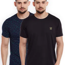 VIMAL JONNEY Men Pack of 2 T-shirts-image-40