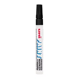 Uni PX-20L Medium Tip Black Ink Permanent Paint Marker (Pack of 12 Pcs)-39