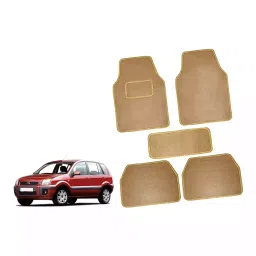 Auto Pearl CMBE74 Polyester Standard Mat for Ford Fusion (Beige)-image-74