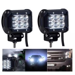 Cartronics 18W 6 Led Aluminum Bar Light/Fog Light for TVS Phoenix 125 image 5