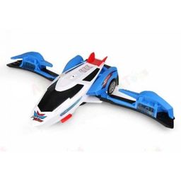 AKN TOYS Deformation car & Plane Multi Color Deformation 360 Degree Rotating Light Music car- (Color May Vary)-1