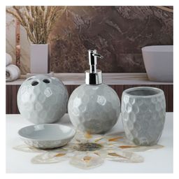 Kookee Ceramic Bathroom Set of 4-image-44