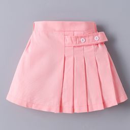 Mark & Mia Coton Solid Colour Skirtswith Pleated Design - Pink-image-76