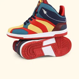 yoho Men Colourblocked PU Core image 2