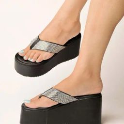 Shoetopia Kids Black Thong Sandals-image-26
