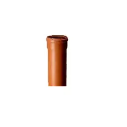 Ashirvad 203.2 mm (8 Inch) 3 m UPVC SN 2 Pushfit Underground Single Socket Ringfit Drainage Pipe 70002146-7