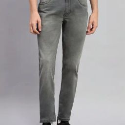 Monte Carlo Light Grey Skinny Fit Jeans-image-12