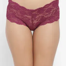 N-Gal Purple Lace Hipster Panty-image-73