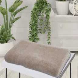 BIANCA Zero-Twist 100% Cotton Ultra-Fluffy Towels -1pc Bath Towel (paradiso) solid-wheat-image-27