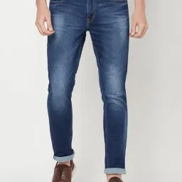 Octave Blue Lightly Washed Jeans-image-59