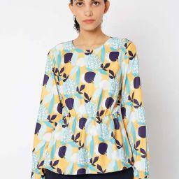 Vero Moda Multicolor Printed Top-image-94
