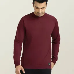 XYXX Wine Regular fit Sweatshirt-22