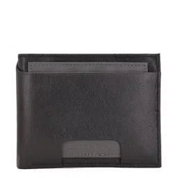 Woodland Black Casual Bi-Fold Wallet for Men-picture-25