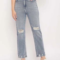Camla Light Blue Regular Fit Jeans-picture-35