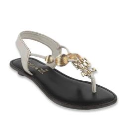 Catwalk Women's Grey Sling Back Sandals-picture-47