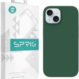 Sprig Back Cover for Apple iPhone 15 (Green)-image-78