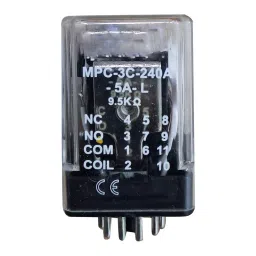 Sibass Electric 11 Pin Relay PLA Type with CE Mark for Electrical Isolation and Switching Purpose, SE-TX3C (Pack of 300)-14