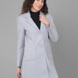 Crimsoune Club Grey Textured Overcoat-30