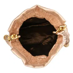 Rocia Rose Gold Embroidered Small Potli image 4