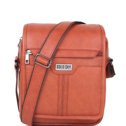 GOLD SKY Textured Sling Bag-12