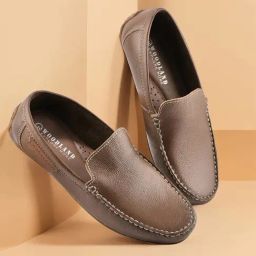 Woodland Men's Tan Casual Loafers-picture-19