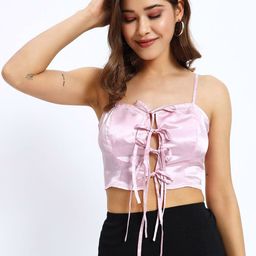 Sugercandy Satin Crop Top-57