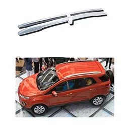 Oscar Ford Ecosport Silver Roof Rail (Set of 2)-35