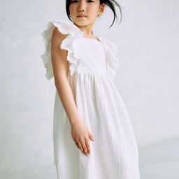 H&M Scalloped-Trim Dress-image-46