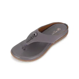 ORTHO JOY Women Round Toe T-Strap Flats-picture-41