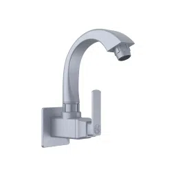 RN PTMT Sink Tap Wall Mount Metallic Grey 20 mm Faucet Hole, RNABP08B09-image-4