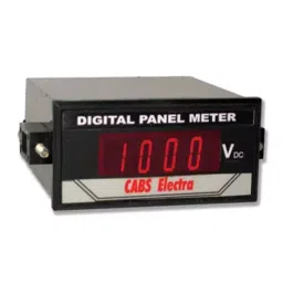 Metravi Digital Voltmeter 4-1/2 Digits 96x48 mmsq, CE-0102V 4-1/2-35
