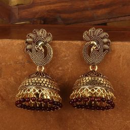 Anouk Contemporary Jhumkas Earrings-image-17