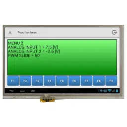 MIDAS DISPLAYS LCD DISPLAY, TFT, RGB, LANDSCAPE, 5V, MCT070HDMI-B-RTP-20