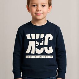 Moda Rapido Kids Printed Hooded Sweatshirt-picture-38