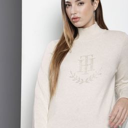 Tommy Hilfiger Embellished High Neck Sweatshirt-image-19
