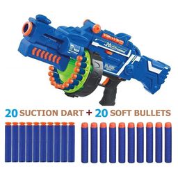 YAMAMA Blaze Storm Soft Bullet Automatic Gun For Kids 40 Darts Pieces - Multicolor-19