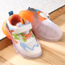 Babyoye Sneakers Shoes with Velcro Closure - Blue-picture-16