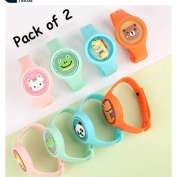Mosquito Repellent Bands Pack of 2 (Color & Design May Vary)-12