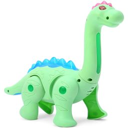KiddyBuddy Musical Flash Light Adventure Walking Dinosaur Animal Toy - Green-8